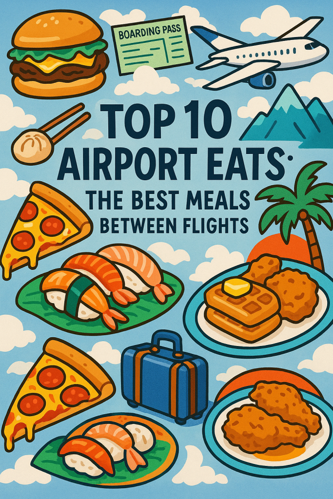 Top 10 Airport Eats: The Best Meals I’ve Had Between Flights (and Why My Stomach Still Trusts Me)